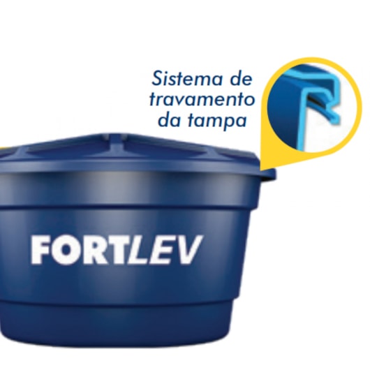 Caixa D`água De Polietileno 750L Fortlev - Imagem principal - ad8a4d32-d309-4a31-9ccb-1327a691b8d7